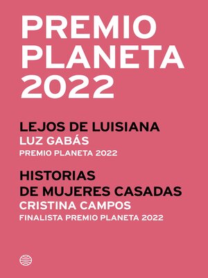 cover image of Premio Planeta 2022